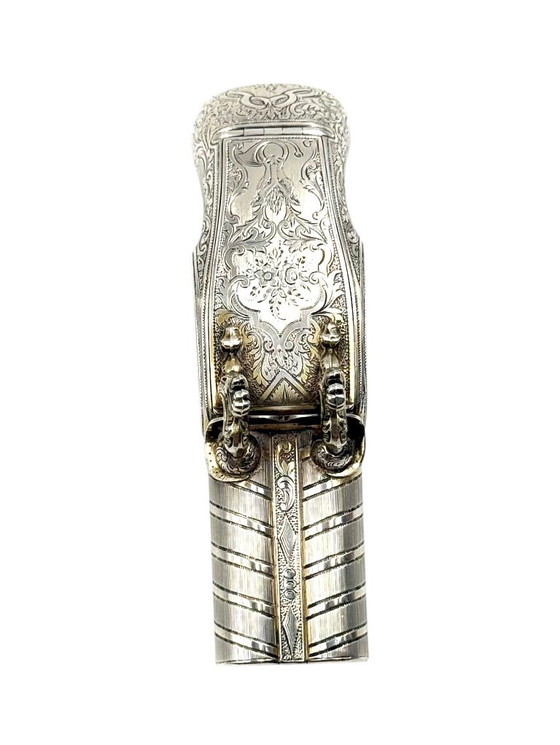Gun-Shaped Silver Vermeil Snuff Cigarette Box, France, Early 20th Century – Decorative Objects (photo 11 of 17)