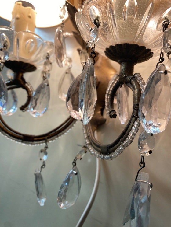 Image 1 of Lampada da parete in cristallo