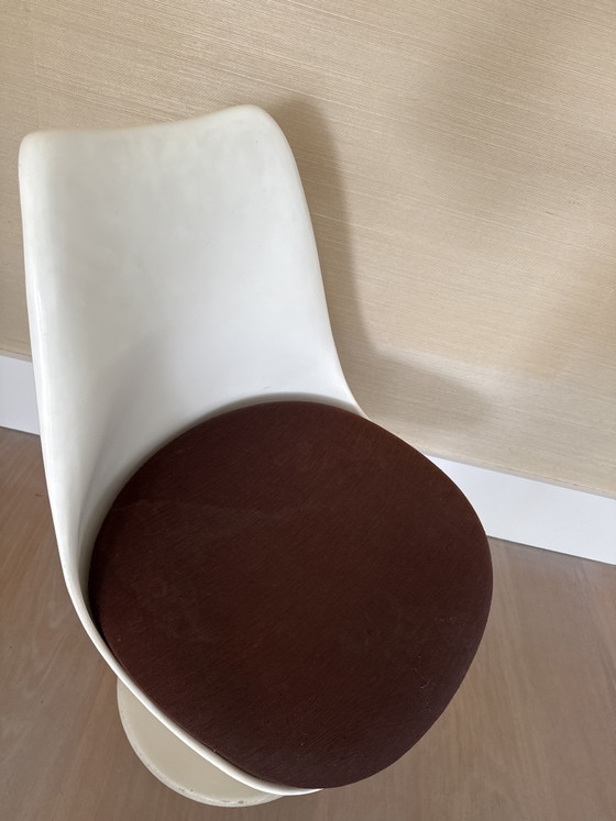 Image 1 of Set of 4 Vintage Tulip Dining Chairs – Pastoe / NKA – West Germany