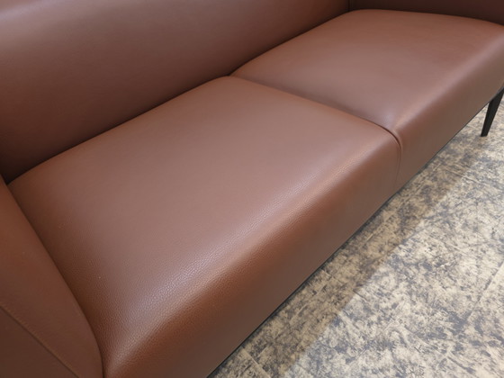 Image 1 of Walter Knoll Jaan Living divano a due posti di design divano in pelle divano top