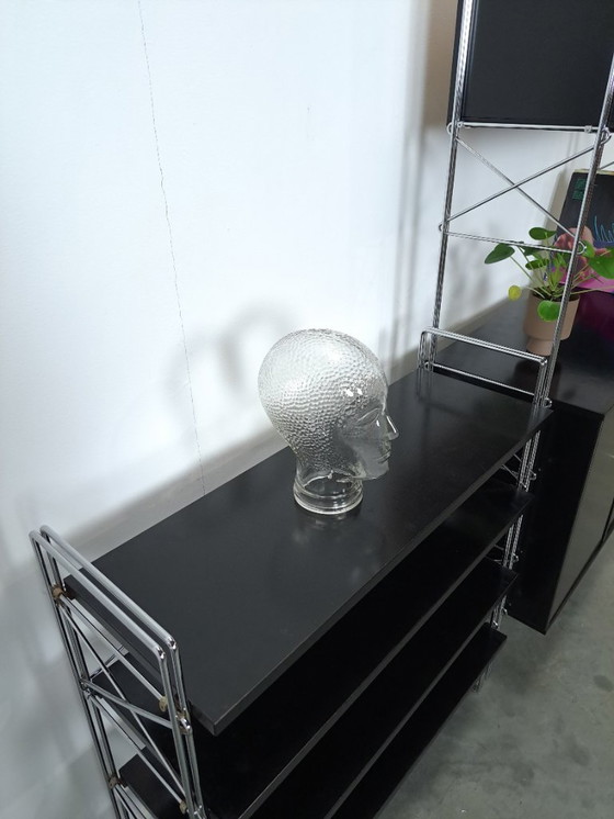 Image 1 of Ensemble d'armoires et d'étagères modulaires Denka de design danois