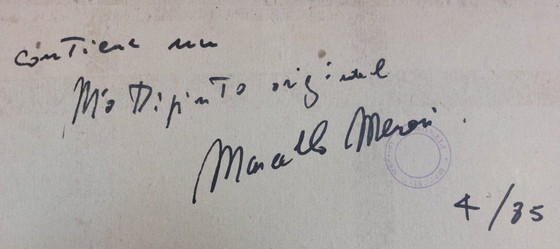 Image 1 of Marcello Meroni - Ballerina- Lithograph