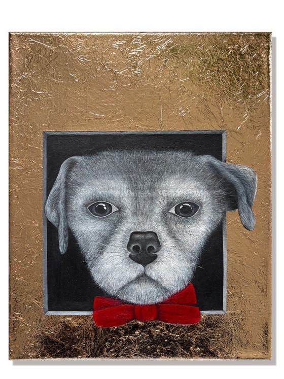 Little Portrait, Big Personality – Paintings & Drawings, Canvas (photo 3 of 5)