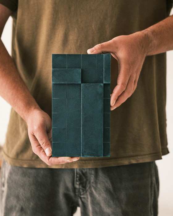 Image 1 of Ensemble de 3 objets muraux brutalistes