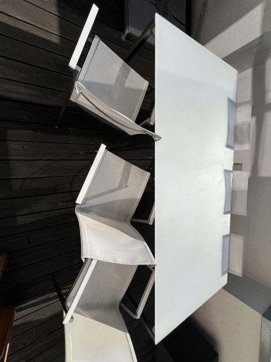 Image 1 of Patio furniture set from Rausch Classics – 6 chairs + table