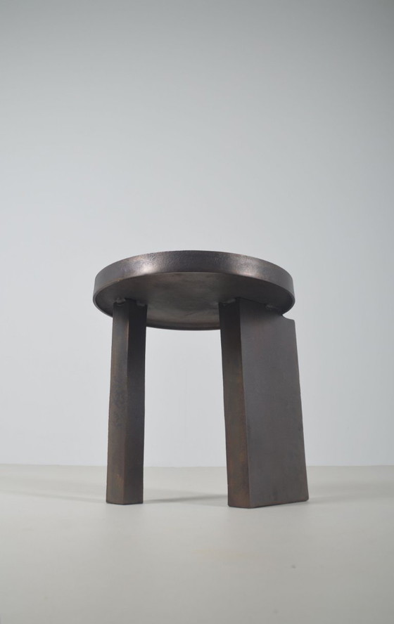 Image 1 of Mesa auxiliar danesa de metal diseñada por Nicolaj Nøddesbo & Tommy Hyldahl, 2019