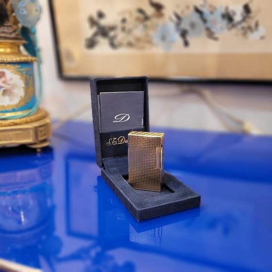 Image 1 of Accendino Dupont Ligne 1, placcato oro, anni '90 – Francia