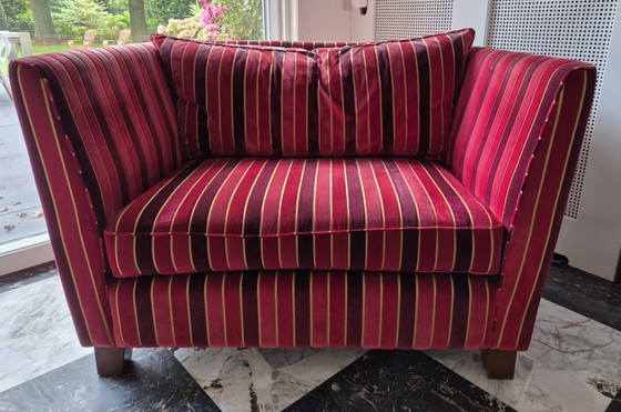 Loveseat Milano, Romo Fabrics Stof – Textile, Velvet (photo 4 of 5)
