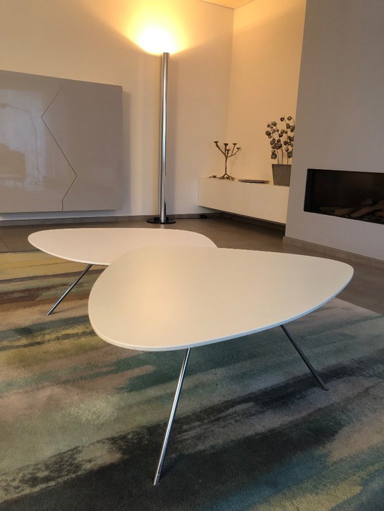 Image 1 of 2 x Tavolino da caffè Leolux forma organica