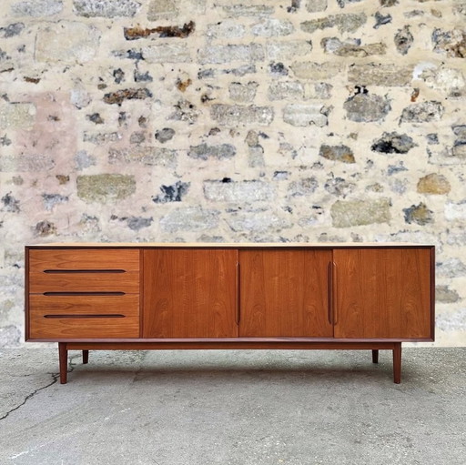 Danish teak sideboard P. T. Aalborg, 1960