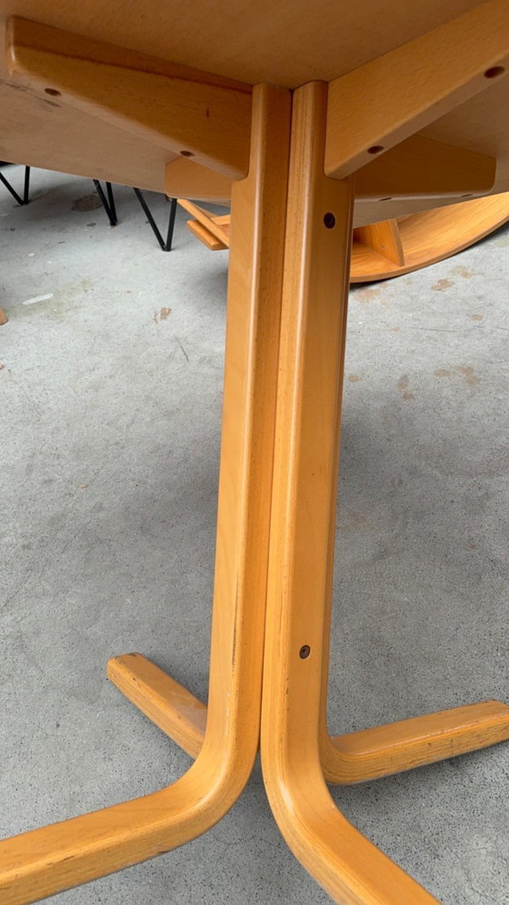 Image 1 of Vintage Danish design dining table/bistro table