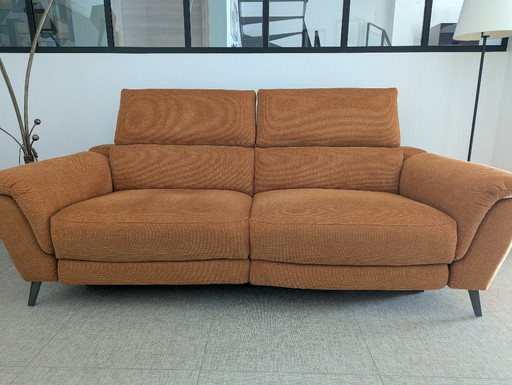 Sofá de tela VIRGINIA Centro de cuero