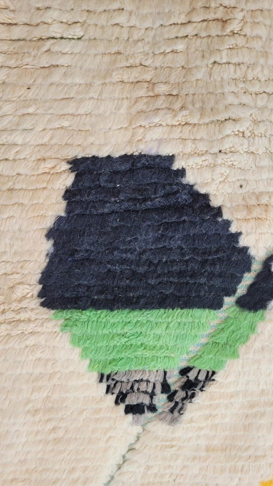 Image 1 of Traditioneller handgeknüpfter Teppich aus reiner Wolle, 2,5 x 1,5 m