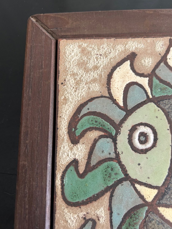 Image 1 of Placca in ceramica di Roland Zobel, Le Cicladi