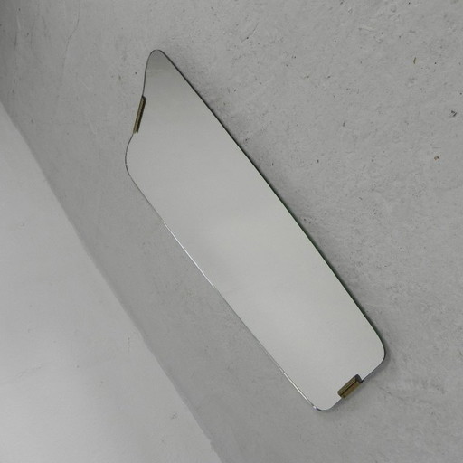 Specchio vintage dalla forma organica, anni '50