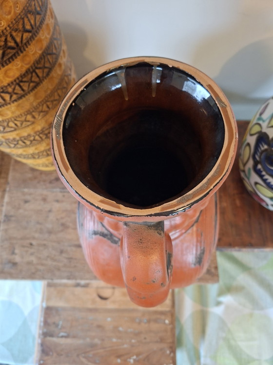 Image 1 of Large Carstens Tonnieshof West Germany floor vase/lamp base