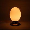 Glas-Ei-förmige Retro-Lampe