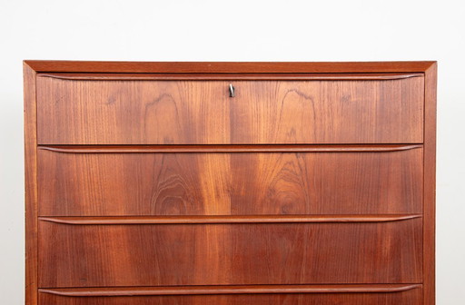 3-drawer teak chest, Denmark 1960s.