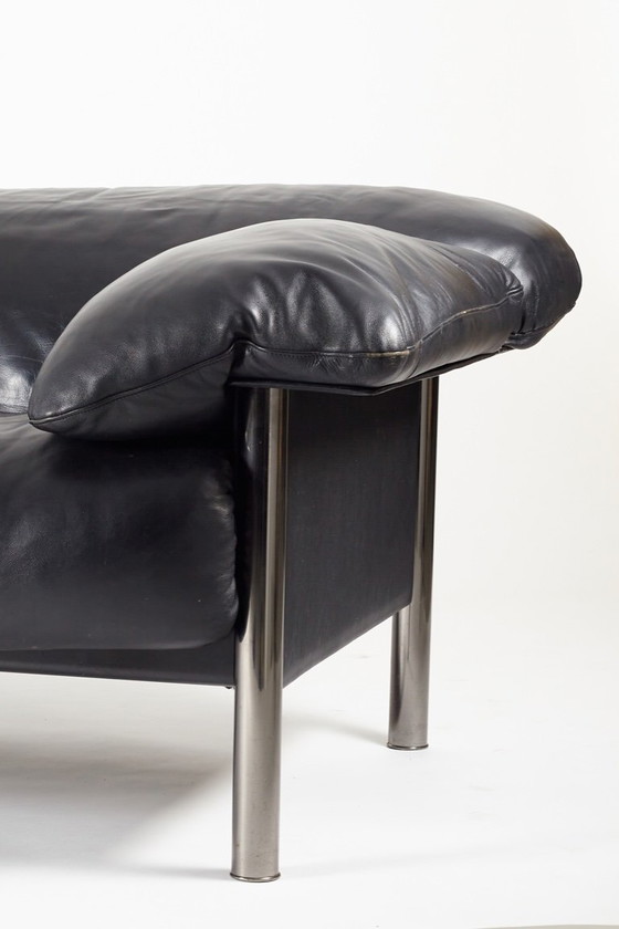 Image 1 of Poltrona Frau 'Pausa' 3seater de cuero italiano postmoderno de Pierluigi Cerri