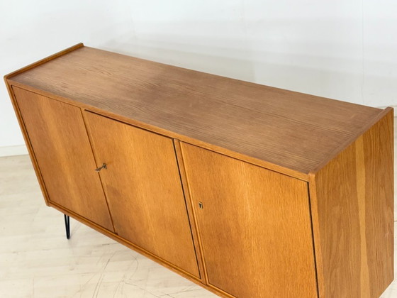 Image 1 of Mid-Century Sideboard / Vintage Chest of Drawers / Living Room Cabinet / Oak Cabinet