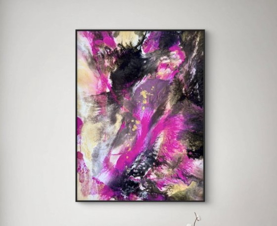 Enigma Rosa N.18 No Reserve - Emanuela Pecchia – Paintings & Drawings, Canvas (photo 4 of 7)
