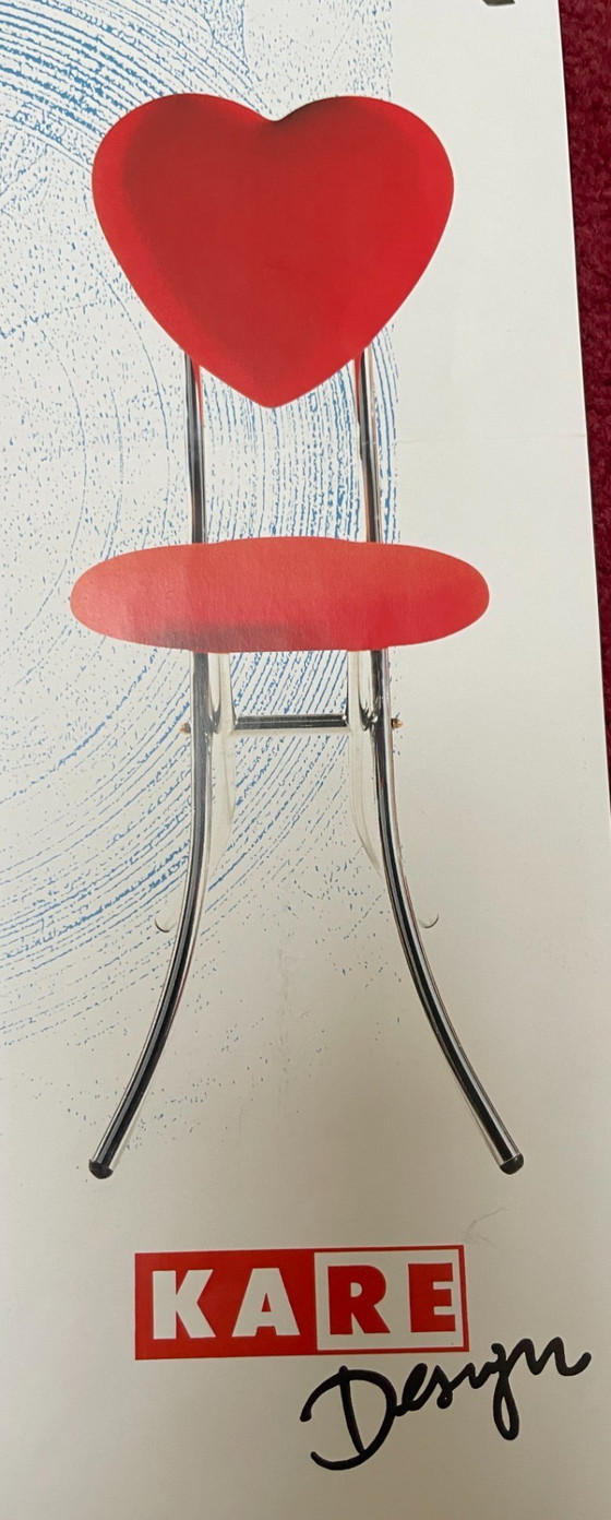 Image 1 of KARE design folding chairs, Amor and Tulip