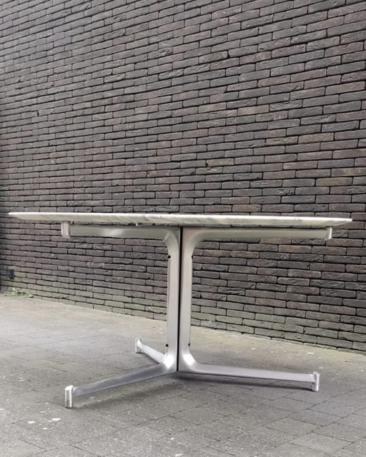 Preben Fabricius and Jorgen Kastholm round dining table, for Kill International