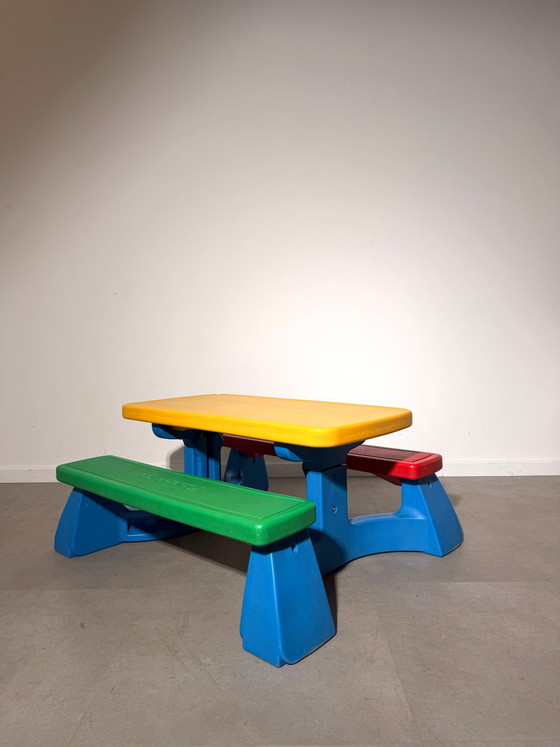 Fisher-Price Vintage Children’s Picnic Table – Furniture (photo 2 of 7)