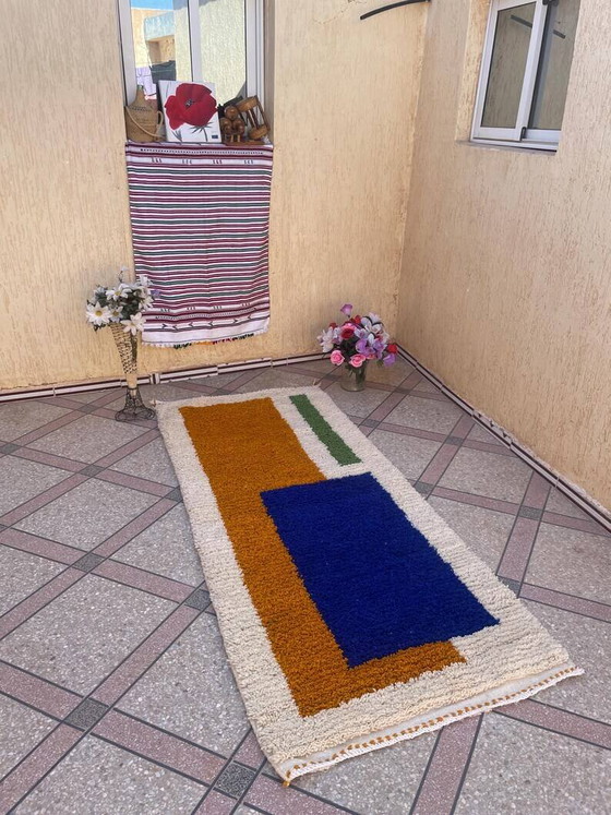 Tapis de couloir fait main 300cm x 90cm – Wool, Modern (photo 12 of 13)