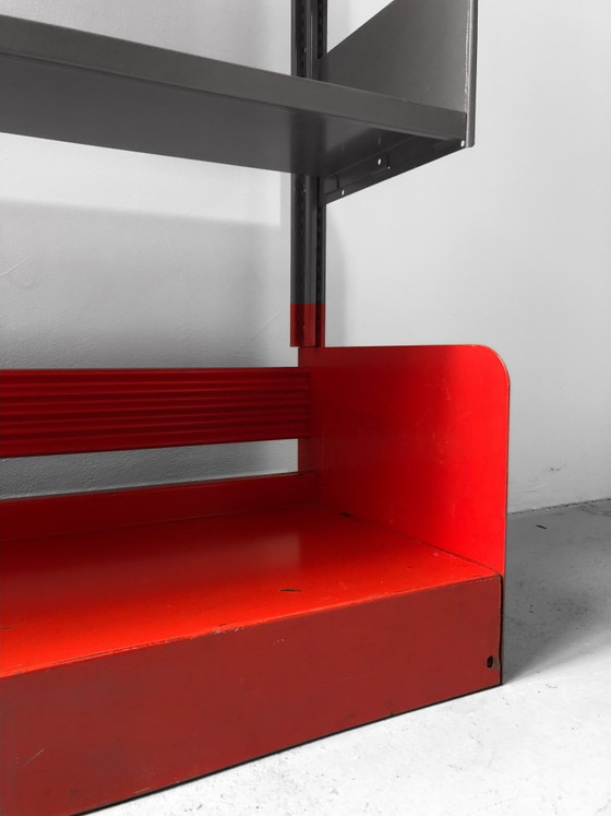 Libreria Lips Vago ‘Congresso’ Rosso Segnale – Librerie, Metal (photo 6 of 12)