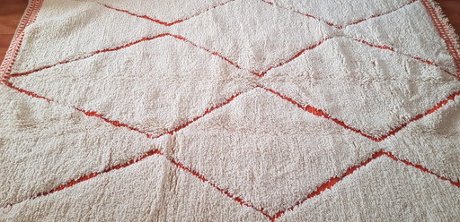 Handgeknoopt Berber Kleed Wol 251x162cm