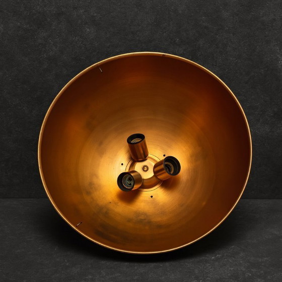 Image 1 of Solid copper pendant lamp by Jo Hammerborg for Fog & Mørup