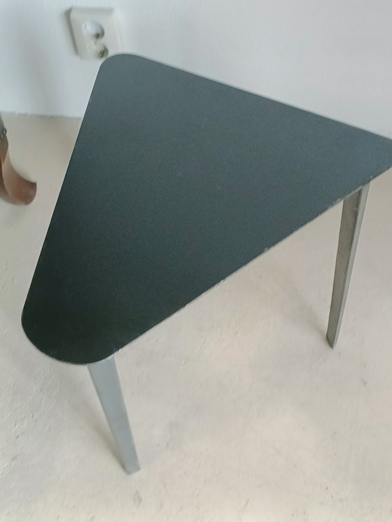 Image 1 of Triangular side table