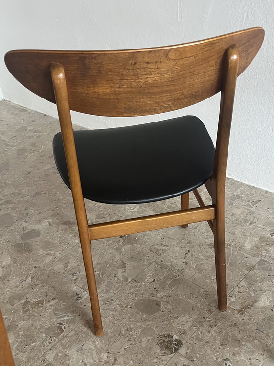 Image 1 of 4x Original “Farstrup Møbler Model 210 1950s” Dining Chairs
