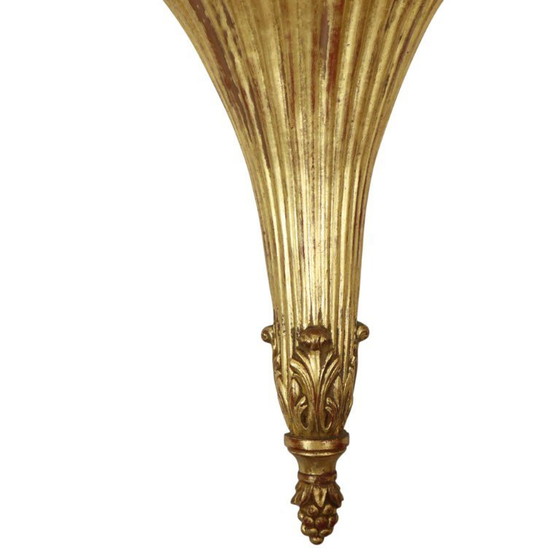 Image 1 of Vergulde Barok Stijl Spiegel Met Console