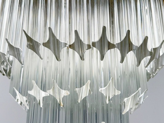 Image 1 of Ceiling light/lamp by Paolo Venini, Asta Quadrilobo, Murano glass, Italy, 1960s