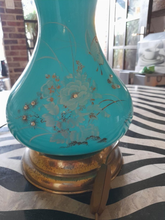 Image 1 of lámpara opalina mid century