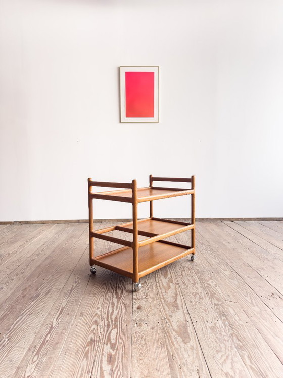 Image 1 of Teak Bar Cart for Andreas Tuck