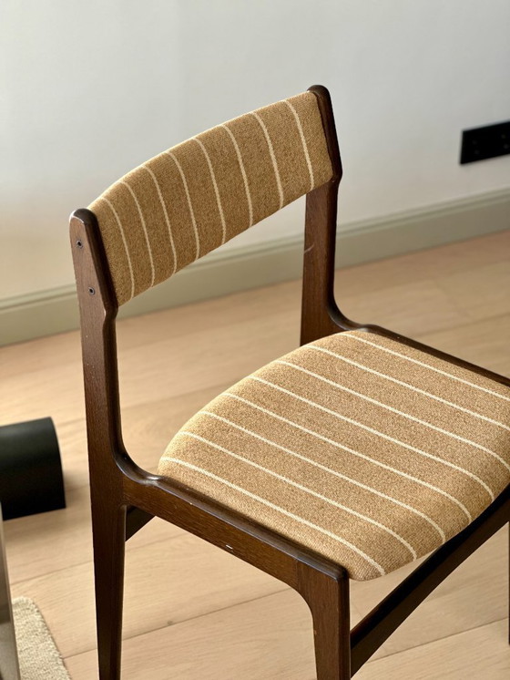 Image 1 of 6x Esszimmerstühle aus Teakholz von Erik Buch für Anderstrup Møbelfabrik, 1960er Jahre