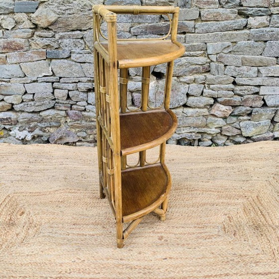 Image 1 of Mensola angolare in rattan