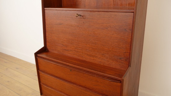 Vintage Danish bookcase | Secretary | Teak | 1960s – Wood (photo 6 of 11)