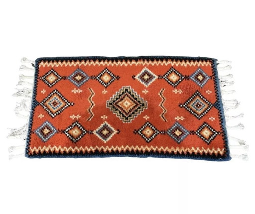 60s 70s runner Carpet Rug Space Age Flower Power Design 60s 70s