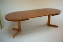Tavolo da pranzo allungabile vintage Hülsta XL in legno di ciliegio – 150-285 cm