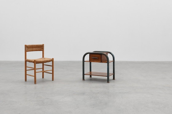 Image 1 of Tavolino o comodino industriale in stile Bauhaus, Belgio 1910 ca.