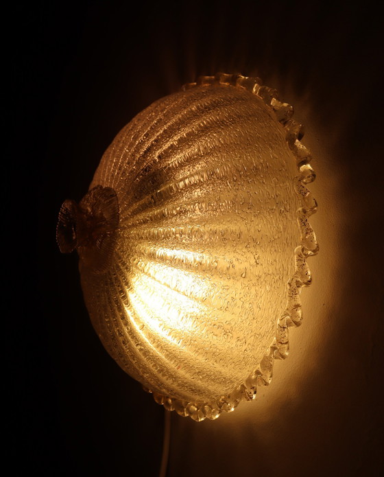 Image 1 of Murano Deckenlampe/Deckenleuchte von Barovier & Toso, Italien, 1970er Jahre