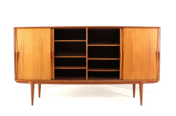 Gunni Omann For Omann Jun Model 19 Cabinet Highboard Vintage Teak – High Boards, Wood (photo 12 of 18)