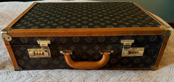 Image 1 of Beautiful leather, vintage suitcase from VR Diann to Louis Vuitton.