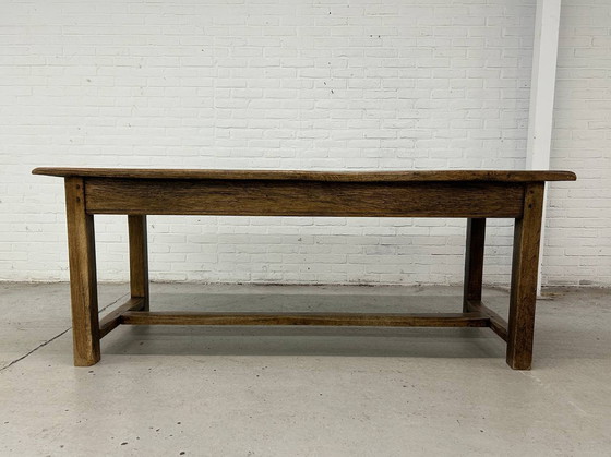 Image 1 of Table paysanne française ancienne