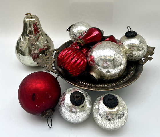 Image 1 of Studio-Metal-Art / Brutalist Metal Fruit Sculptures (ca. 1970/80er) Handgefertigte Metall-Skulptur „Birne" -