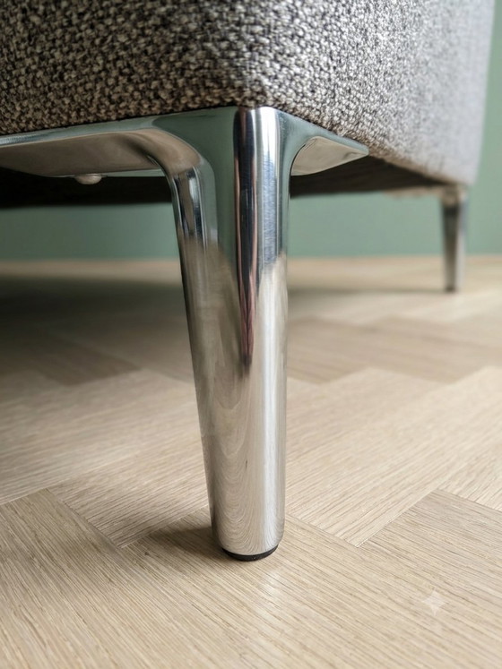 Pode Edit | 3-Sitzer | Grau | Generalüberholt – 3-5 Sitzer Sofas, Aluminium, Wood (photo 6 of 7)